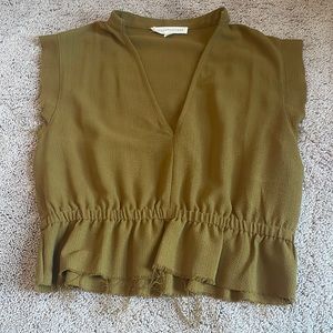 Lightly worn green top